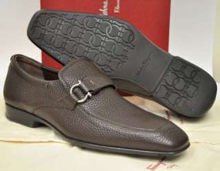   Salvatore Ferragamo Mens Shoes Garrett Side Ornament Loafer $520.00