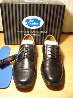 New In Box Dr. Comfort Men’s Captain Shoes size 9 ½ W Wide  