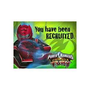  Power Rangers Jungle Fury Invitations Toys & Games