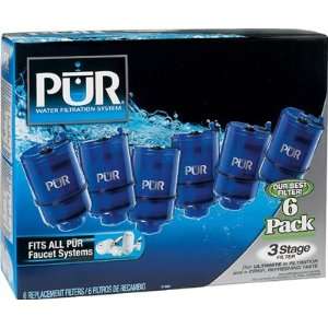  Pur Water Filtration System 6 Filter Pack RF 4050