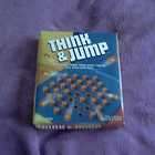 THINK & JUMP SOLITAIRE PEG GAME PRESSMAN COMPLETE NEW