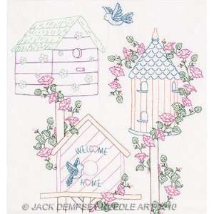   Bird Houses Wall Quilt   Embroidery Kit Arts, Crafts & Sewing