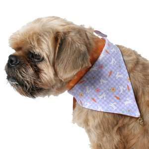  Easter Bunny and Carrots Dog Bandana S 