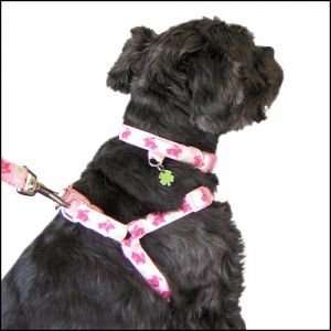  Pink Bunny Step In Dog Harness