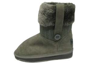 Girls New With Box Sunville Casual Winter Boots Gray Sizes 11   3 