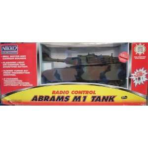 Nikko U.S. M1 Abrams Tank Radio Control Scale 125 Toys & Games