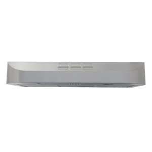   WS 208LF 36 Under Cabinet Range Hood, Brushed Stainless Appliances