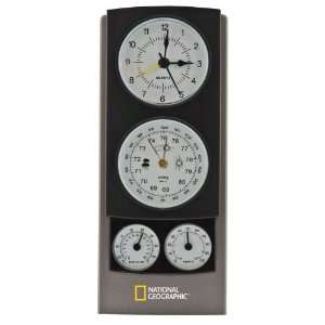   National Geographic Indoor Weather Station with clock