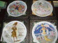 Henri dArceau Lot of 8 Collector Plates Women Of The Century Ganeau 