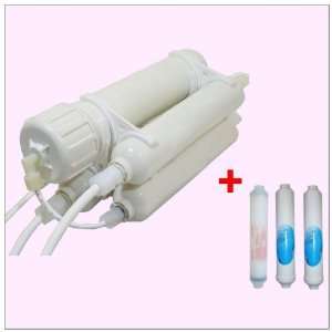  Portable 4st 50GPD Reverse Osmosis RO Water Filter+3Pcs#22 