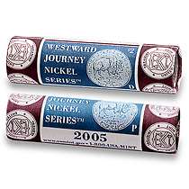 2005 Bison Mint Rolls P & D Sealed White Mint Boxes 4U8  