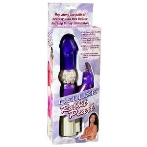  Deluxe Rabbit Pearl Vibrator   Purple Health & Personal 