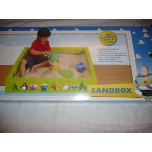   Story Buzz Lightyear Woody Sandbox with Cover and Liner Toys & Games