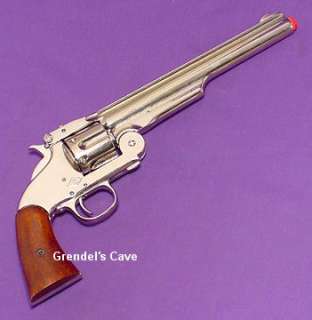 1869 SCHOFIELD 45 REVOLVER Pistol Nickel Old West Gun  