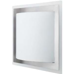   Gene Fluorescent Wall Sconce With Frost Glass Shade