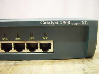 Cisco Catalyst 2900 Series 24Port Switch WS C2924 XL EN  