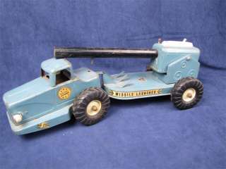 1950s Nylint Missile Launcher Truck Naval Defense Toy  