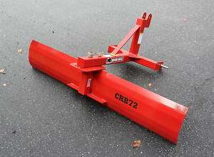 Bush Hog CRB72 Medium Duty Tractor Rear Blade 6 New  