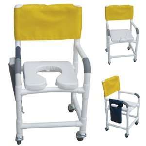 Shower chair 18“ internal width, 3“ x 1 1/4“ heavy duty THREADED 
