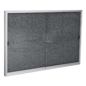   Bulletin Board w/ Sliding Glass Doors (72 W x 48 H)