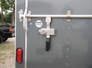  Door Swing Hinged Latch Bar Cam Lock Keyed Side Rear Ramp Utility 