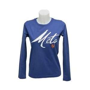   Basic Long Sleeve T shirt by Soft as a Grape   Royal Extra Large