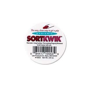  Sortkwik Fingertip Moisteners, 3/8 oz, Pink, 3/Pack 
