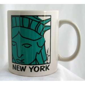  New York City Mug Statue Of Liberty Souvenir Coffee Cup 
