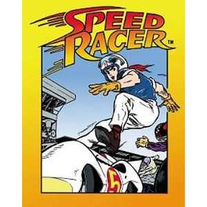  Comic Book Speed Racer Metal Tin Sign Nostalgic