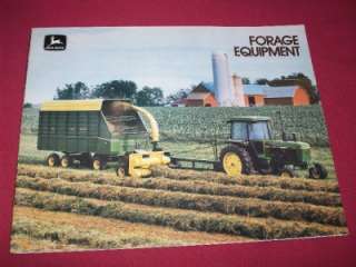  Forage Equipment Brochure 3940 3960 5440 5460 Harvester Wagons  