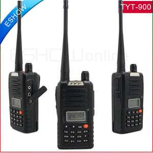 Way Radio UHF 5W 199CH Walkie Talkie TYT 900 Business Police Single 