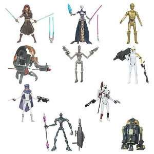  Star Wars Clone Wars Action Figures Wave 4 Toys & Games