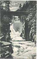 Austria postcard Badgastein Waterfall (91074)  