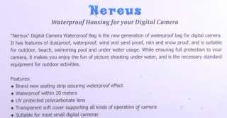 Nereus DC WP100 Waterproof Keep Dry Case Housing Pouch Bag for Nikon 