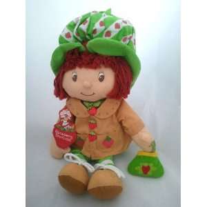  Strawberry Shortcake X Large Tan Coat Plush Toy Cuddle Doll 
