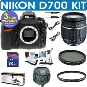 NIKON D700 (IMPORT) Digital SLR Camera + Tamron AF 18 250mm Zoom Lens 