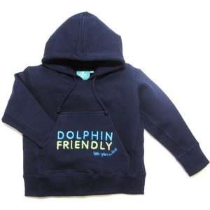  Dolphin Friendly Hoodie in Navy Blue Size 4   5 years 