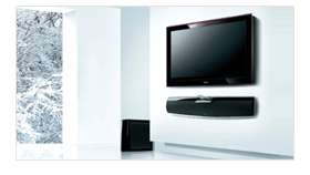 Television Sound Bar, Samsung HT WS1, with Wireless Subwoofer  