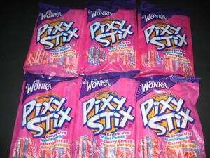 Wonka Pixy Stix 6 Bags  