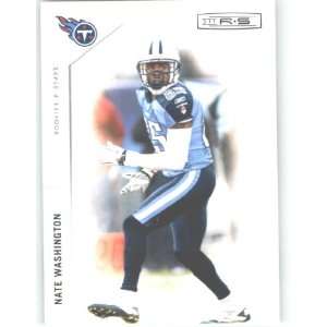   Washington   Tennessee Titans   NFL Trading Card in Protective Case
