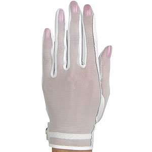  Lady Classic Ladies Solar Golf Gloves White Large Sports 