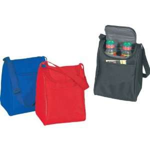  BLUE   Insulated Poly Lunch Cooler Bag
