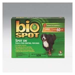  Bio Spot Spot On Flea & Tick Control for Large Dogs (Over 