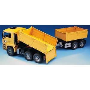  MAN Construction Double Dump Truck Toys & Games
