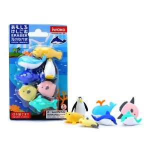  Iwako Japanese Eraser   Sea Life Toys & Games