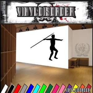  Track And Field Javelin NS002 Vinyl Decal Wall Art Sticker 