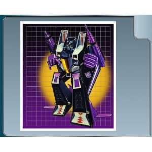  SKYWARP Vinyl Decal Transformers G1 Decepticons Grid 