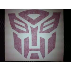 Transformers Autobots Racing Decal Sticker (New) Red Size 5x4.7 