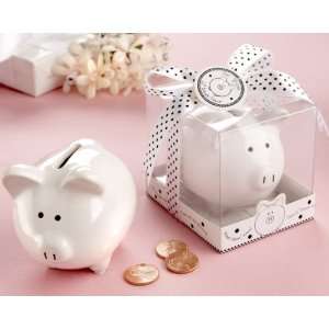 Piggy Bank Lil Saver Favor Ceramic Mini (24 per order) Wedding Favors 