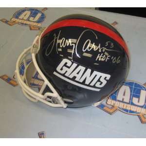   CARSON New York Giants SIGNED Football Helmet Sports Collectibles